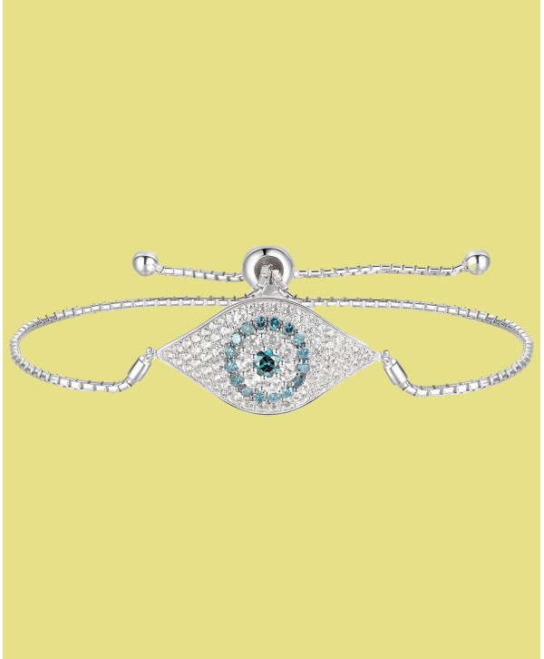 Cubic Zirconia Bracelet in Sterling Silver