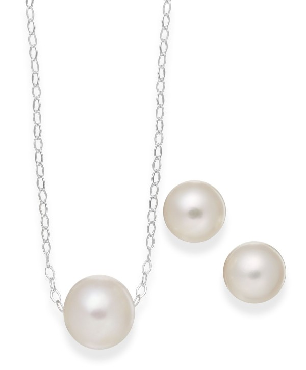 Cultured Freshwater Pearl Classic Jewelry Set