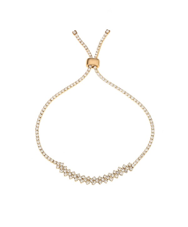 Delicate Shine Adjustable 18K Gold Plated Bracelet